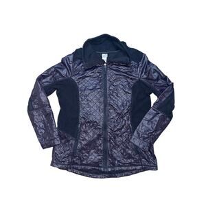 Women’s Champion Venture Warm Puff Slim Black Full Zip Jacket Size XL